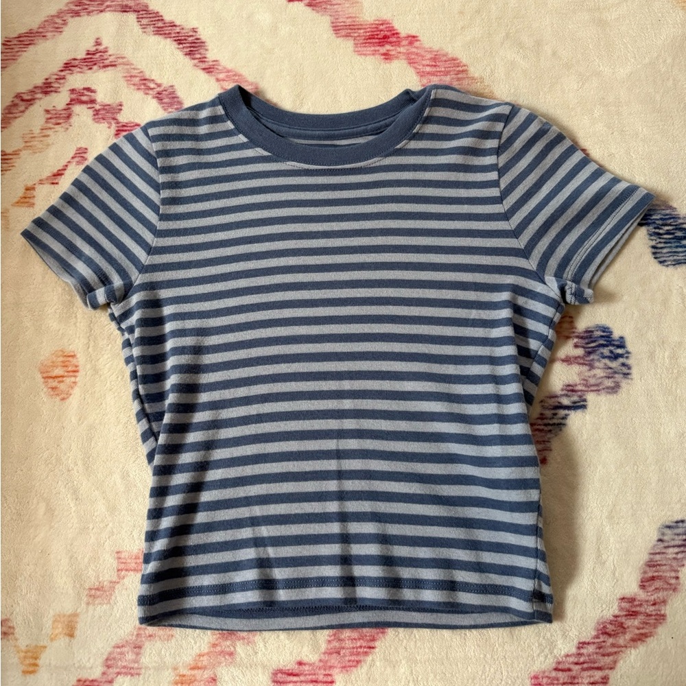 Hollister Blue Stripped Shirt